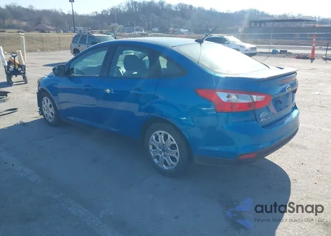 2013 Ford Focus Se из США, поврежденный, VIN 1FADP3F21DL208390